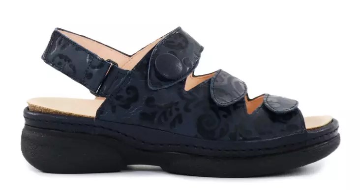 Think! women's sandals Cambio 000587-8020 navy - Women's work shoes - 138764 - 1