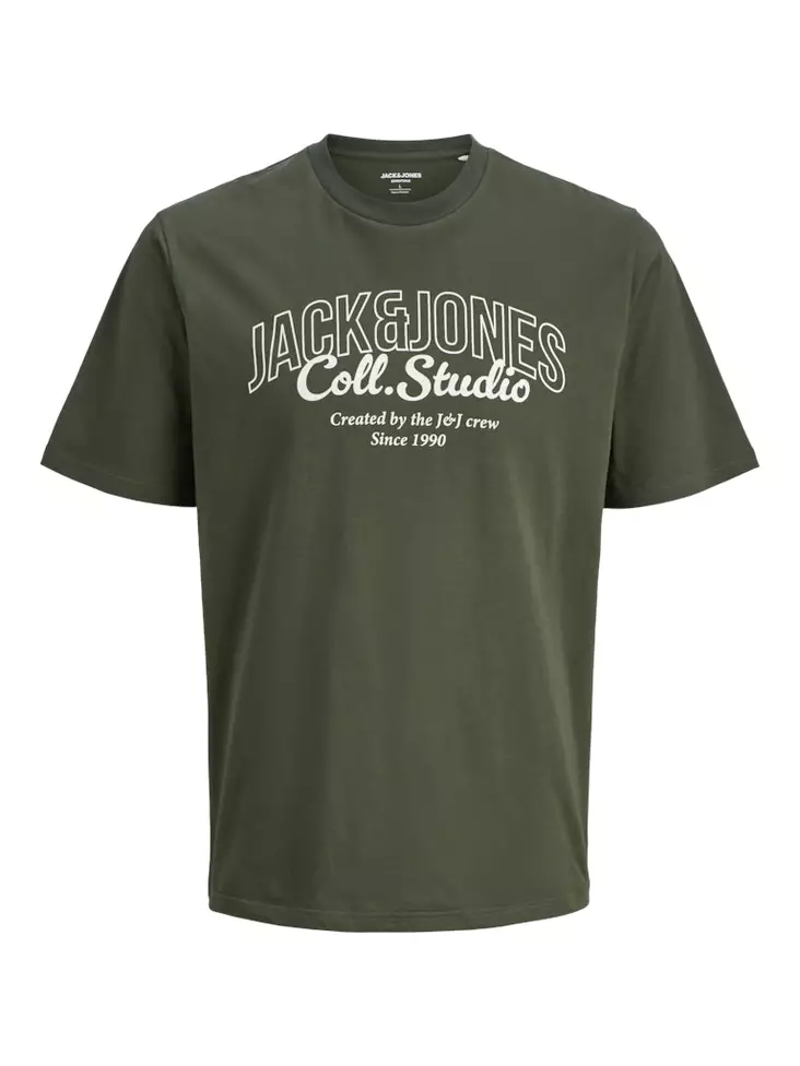 Jack&Jones men's t-shirt Makoto Tee SS Crew Neck - Men's T-shirts - 138814 - 1