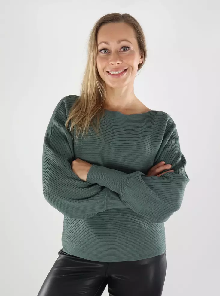 Only women's knitwear Short balsam green - Women's knitwear - 139134 - 1