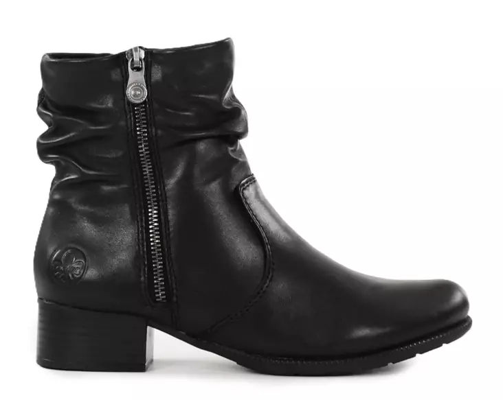 Rieker women's ankle boots 78656-00 black - Rieker ankle boots - 139174 - 1