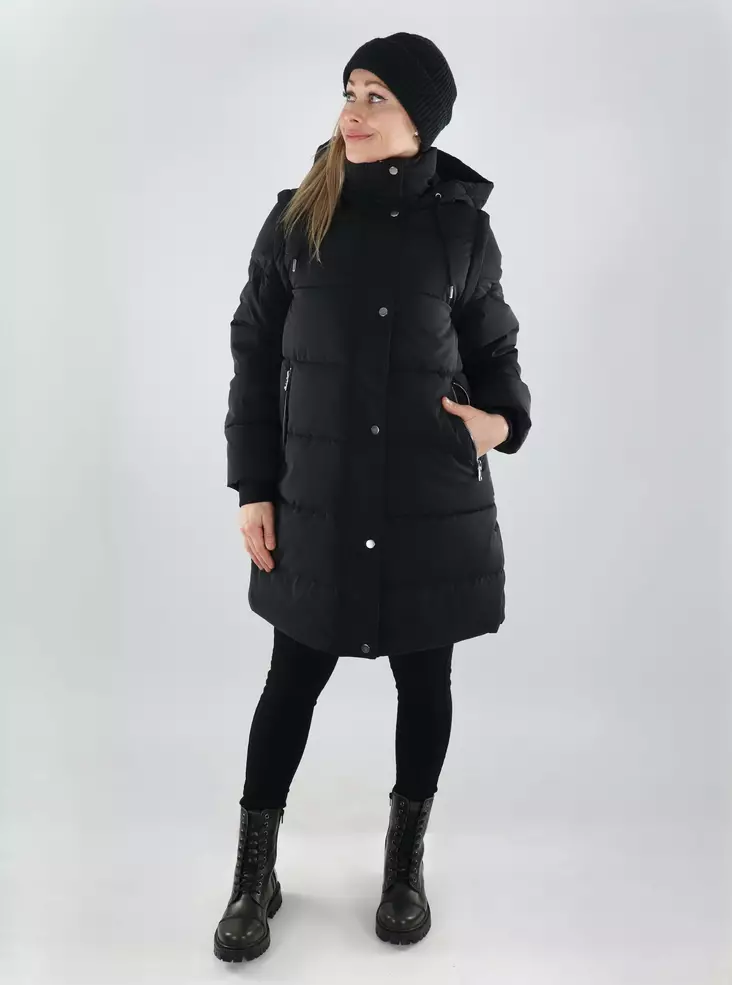 Only women's winter coat/padded vest Puffer black - Women's winter jackets - 139874 - 1