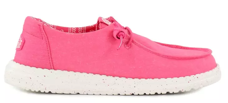 HEYDUDE Shoes Wendy Strecth Canvas fandango pink - Women's walking shoes - 140874 - 1