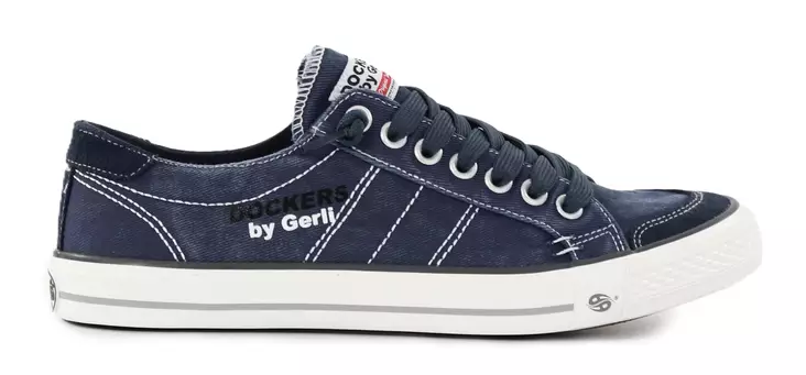 Dockers men's canvas sneakers 30ST027-790660 navy - Men's sneakers - 138094 - 1