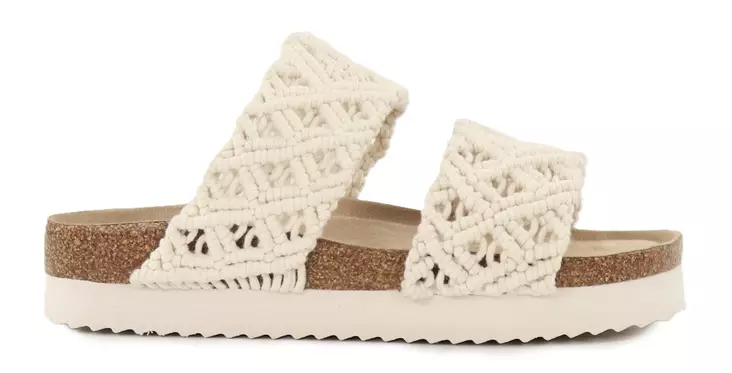 Duffy braided Mules 86-11201 beige - Women's mules - 138134 - 1