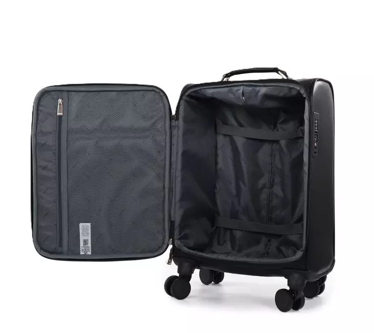 Guess Suitcase Adelasia black small - Stilettoshop.eu webstore