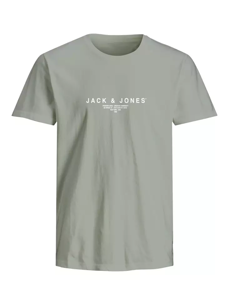 Jack&Jones Men's Cotton T-Shirt Blaharris Tee Crew - Men's T-shirts - 138024 - 1