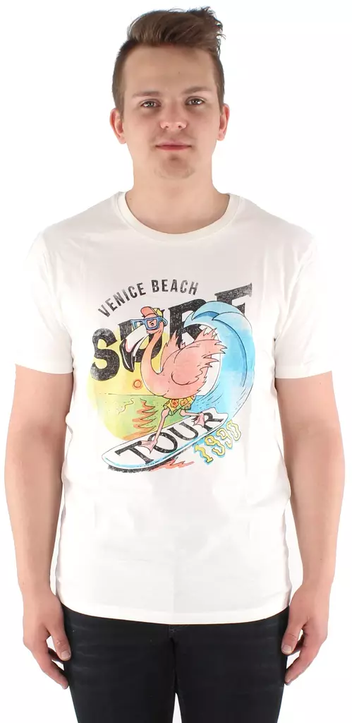 Jack & Jones T-shirt Surfskull Crew Neck - Men's T-shirts - 121224 - 5