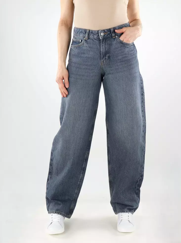 JJXX women's casual jeans JXFUJI Barrel MW medium blue - Women's jeans - 140684 - 1