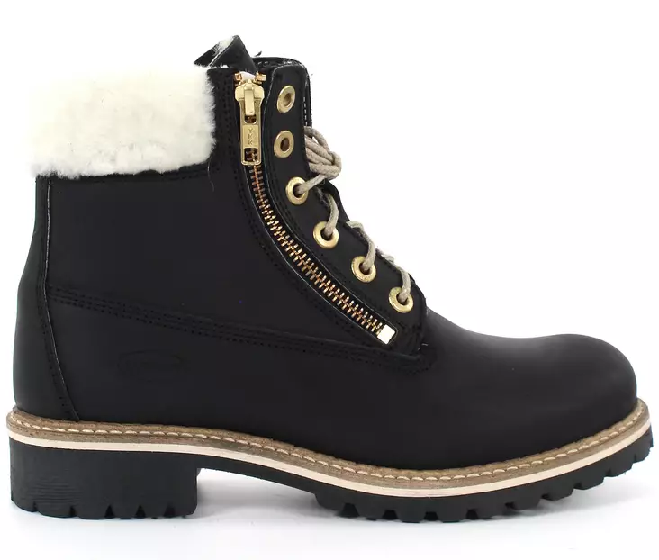 Migant Leather Ankle Boots L920-16, Black - Women's ankle boots - 121774 - 1