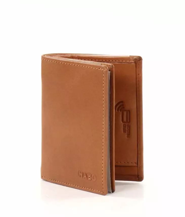Nabo NK253 leather wallet chestnut brown - Wallets - 137204 - 1