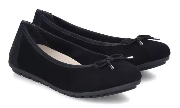 Rieker ballerinas 43850-01 black - Ballerinas - 140504 - 1