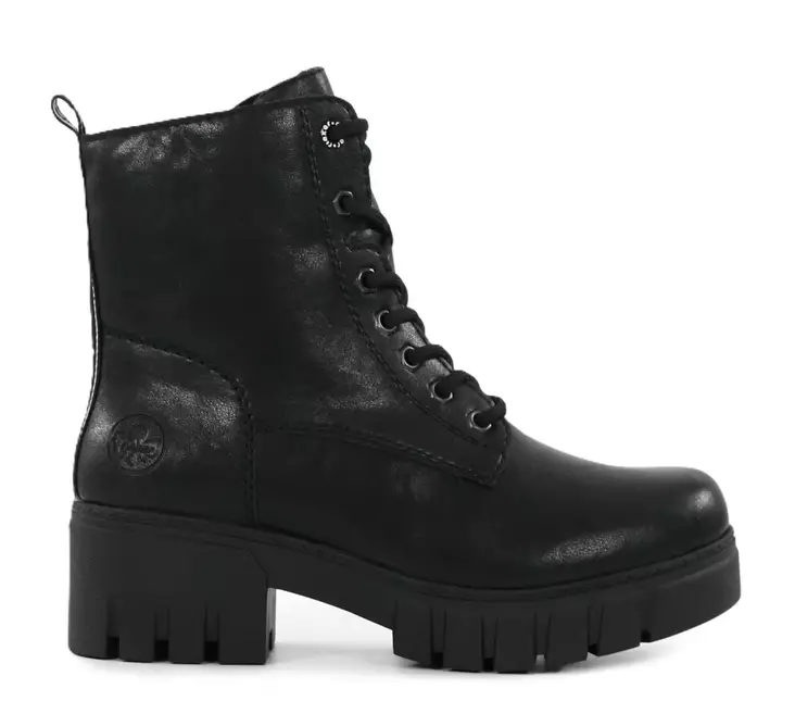 Rieker women's ankle boots 74530-00 black - Rieker ankle boots - 139754 - 1
