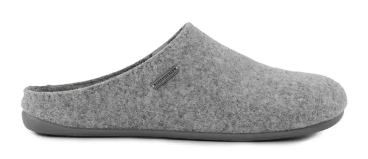 Shepherd men's slippers Jon grey - Men's slippers - 132274 - 1