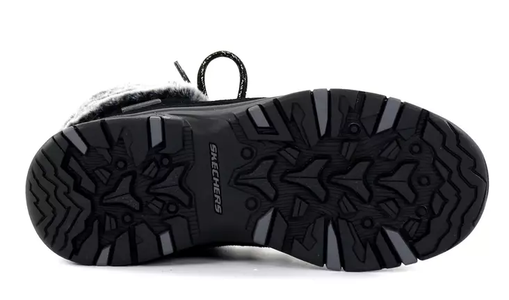 ゅぁ Skechers Women's Ankle Boots 167882/BLK TREGO - SNOW WORRIES black