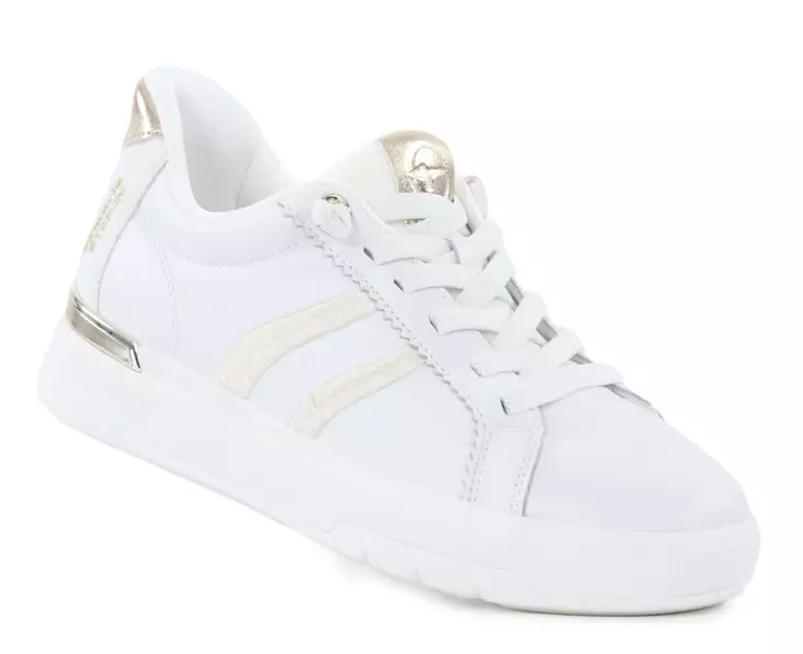 Tamaris Comfort women's Step In sneakers 83733-46 white/gold - Women's sneakers - 140454 - 1
