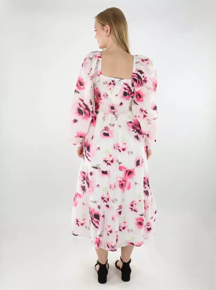 vero moda pink floral dress Vero Moda