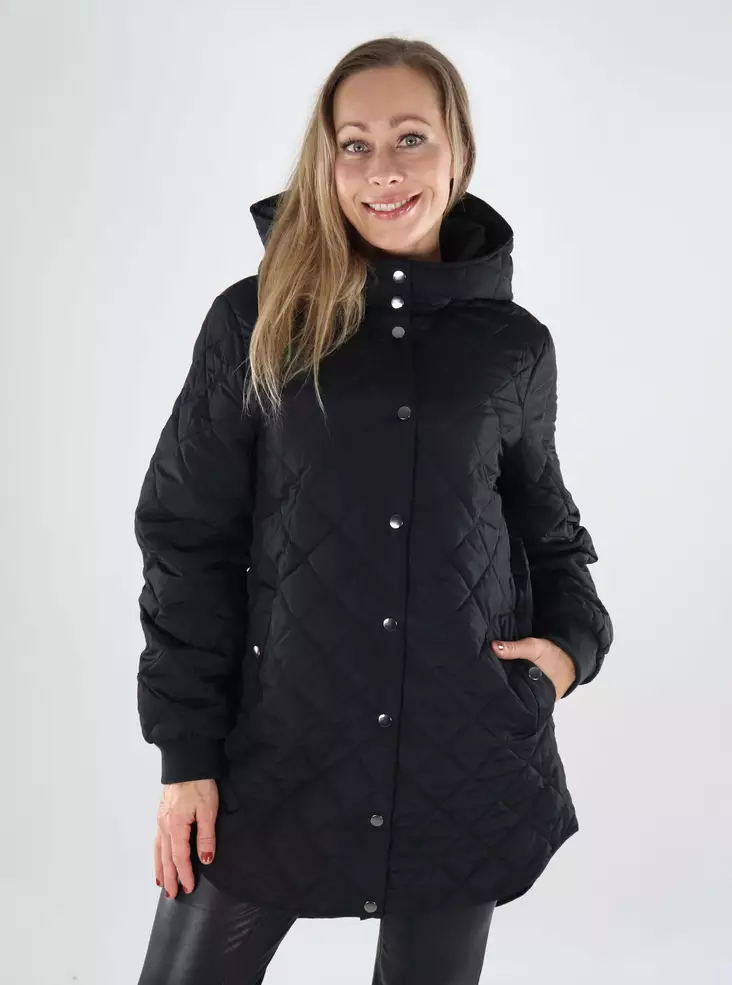 Vila women's jacket Tate Hooded black - Women's light jackets - 139324 - 1