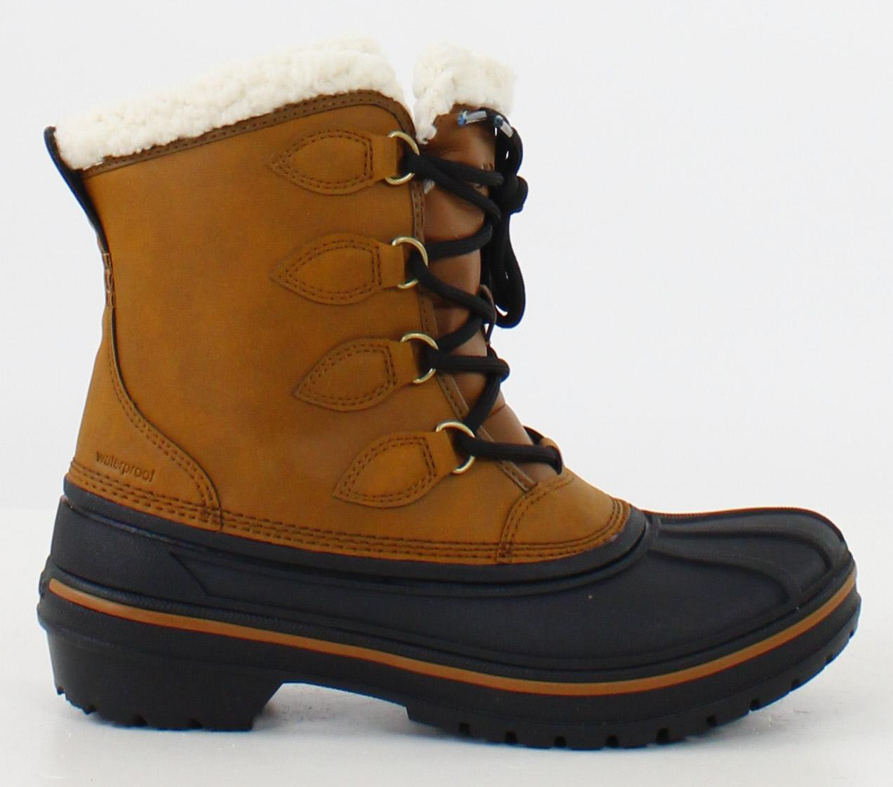 chocolate brown croc boots