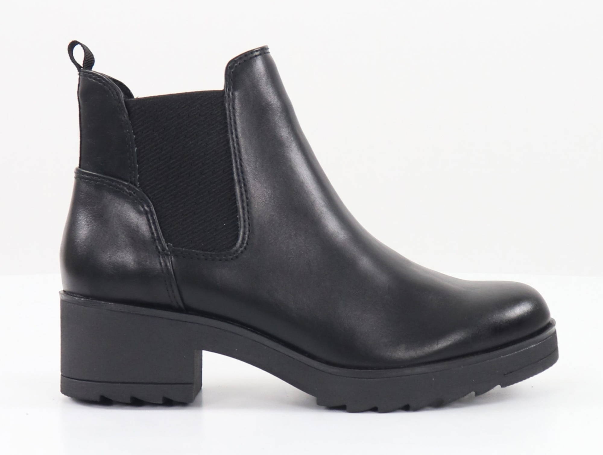 MARCO TOZZI 2 2 25436 29, Botas Estilo Chelsea Para Mujer, Negro (Black), 38 EU