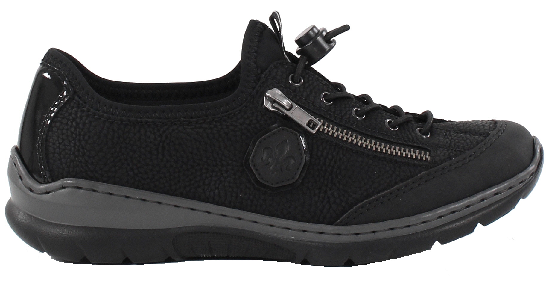 Rieker Walking Shoes L326300, Black webstore