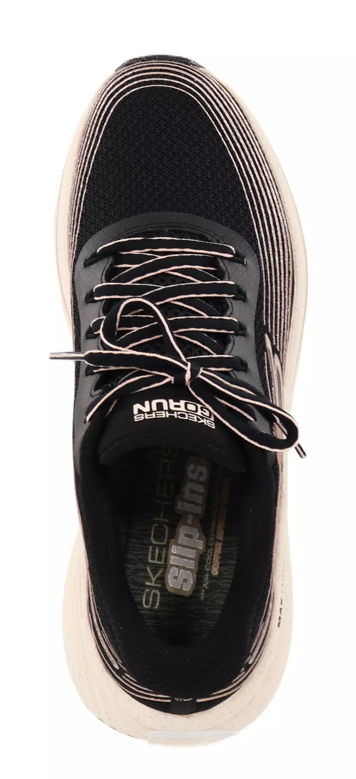 ÉCLAT Botanical Natural Black Skechers women's sneakers 129646/BKRG MAX CUSHIONING ELITE 2.0