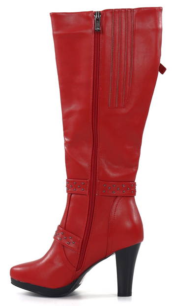 Fuzz Boots 6175-05 red - Women's boots - 134365 - 2