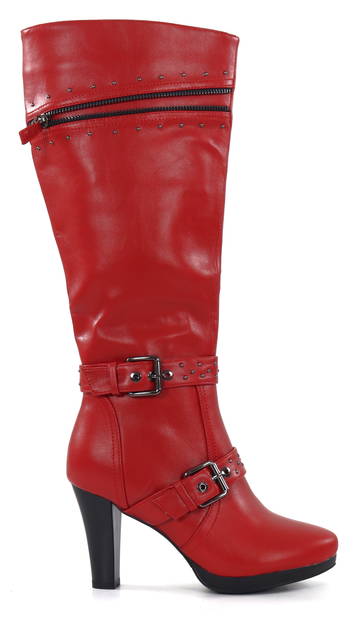 Fuzz Boots 6175-05 red - Women's boots - 134365 - 1