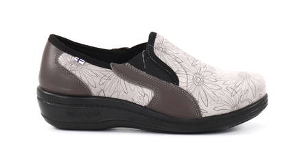 Ilves Walking Shoes 20 big flower grey - Women's walking shoes - 128805 - 1