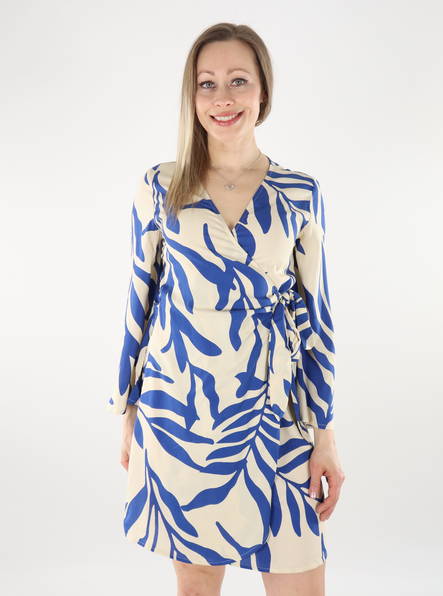 JDY wrap dress Life 7/8 sandshell/surf - Dresses and tunics - 135815 - 1