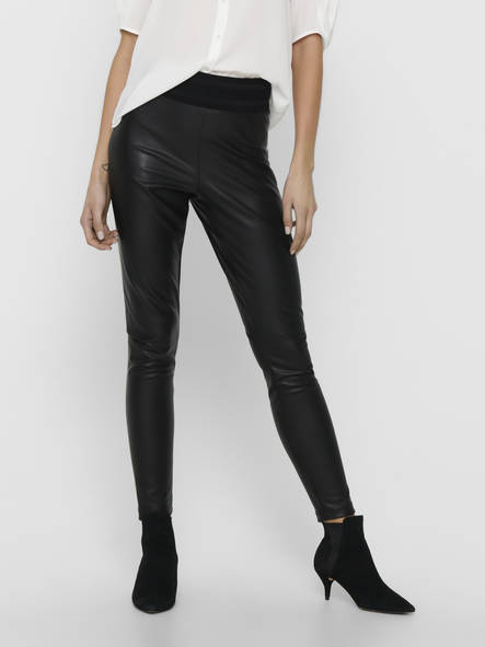Only Leggings Star faux, black - Leggings - 129485 - 1