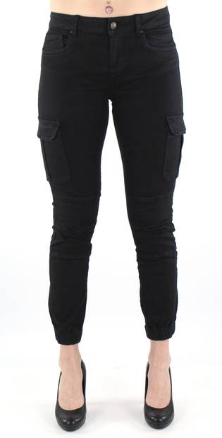 Only Women's Pants Missouri cargo, Black - Women's trousers - 125255 - 1