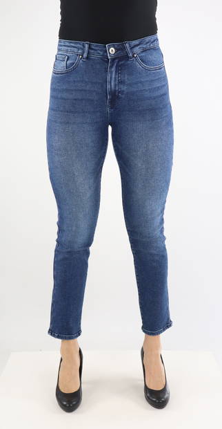 Only Jeans mid slim ankle blue - Women's jeans - 131875 - 1