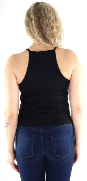 Pieces Topp Ostina strap black - Women's tank tops - 133495 - 2