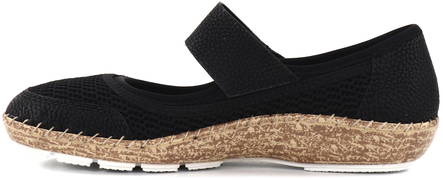 Rieker Walking Shoes 44862-00, Black - Rieker women`s walking shoes - 128285 - 2