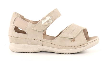 Rieker women's sandals V7474-60 beige - Rieker women`s sandals - 135885 - 1