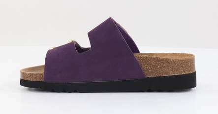 Scholl Mules Monterey 2 purple - Women's work shoes - 131765 - 2