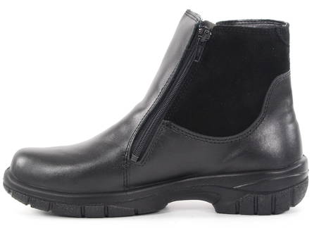 Sievi leather Ankle Boots Outi XL, Black - Women's ankle boots - 129605 - 2
