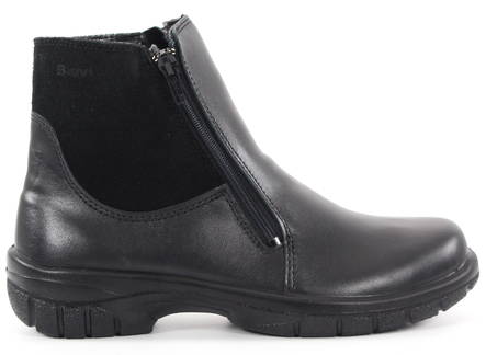 Sievi leather Ankle Boots Outi XL, Black - Women's ankle boots - 129605 - 1