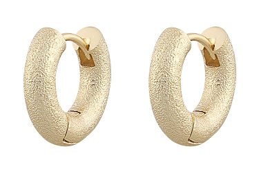 Snö of Sweden Earrings Core Oslo ring gold - Earrings - 130305 - 1