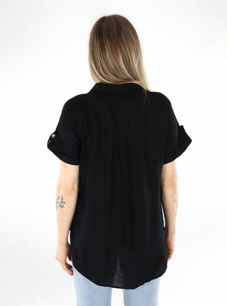 Vero Moda women's t-shirt Bumpy Shirt black - Women's T-shirts - 135955 - 2