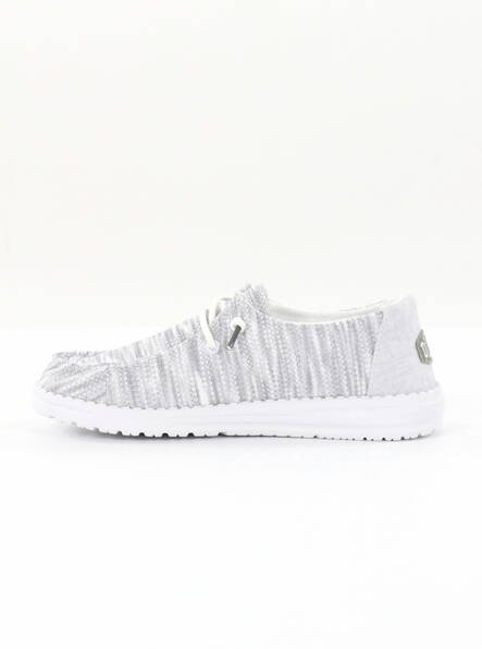 HEYDUDE women's shoes Wendy Sox Glacier grey - Women's walking shoes - 136205 - 2