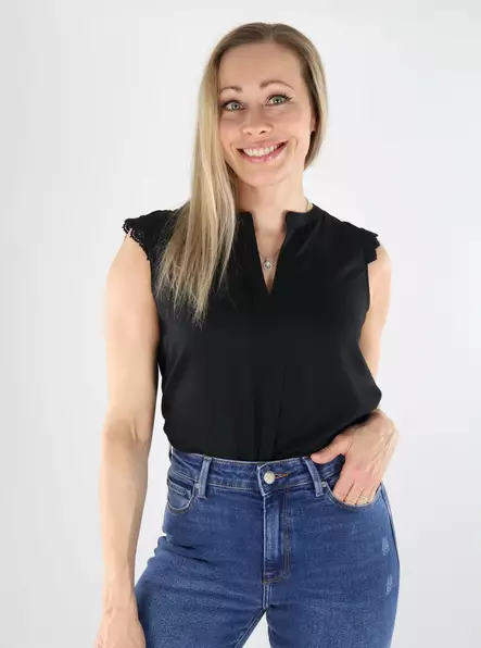Only women's top SL Top black - Women's tank tops - 138585 - 1