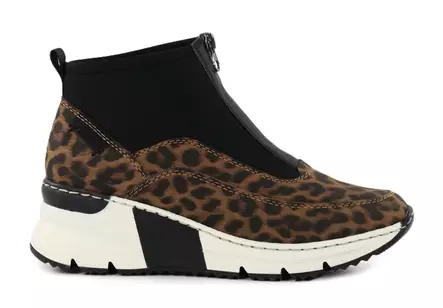Rieker women's wedge sneakers/ankle boots N6352-90 multi - Rieker ankle boots - 139055 - 1