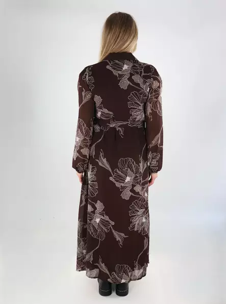 Only long-sleeved dress ONLSTAR Shirt chicory coffee - Dresses and tunics - 139275 - 2