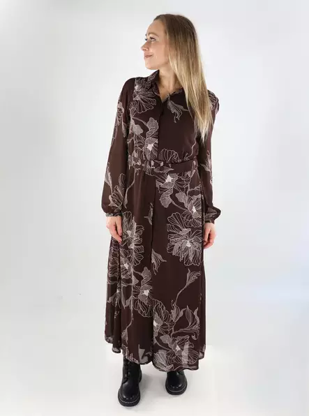 Only long-sleeved dress ONLSTAR Shirt chicory coffee - Dresses and tunics - 139275 - 1