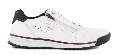 Pegada men's leather sneakers 112503-01 branco - Men's sneakers - 139605 - 1