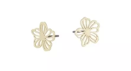 Snö of Sweden Earrings Flora gold - Earrings - 141125 - 2