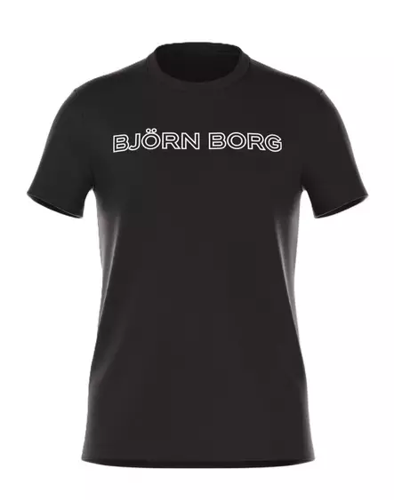 Björn Borg Essential 3 T-shirt Black - Men's T-shirts - 139085 - 1