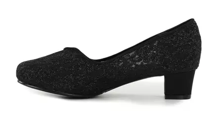 Chantana wide-last pumps 660-82 black/lace - Women's pumps and high heels - 139305 - 2