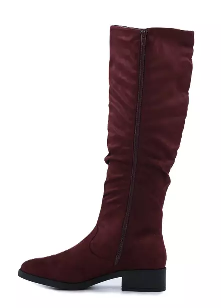 Duffy women's boots 97-21317 burgundy - Women's boots - 139625 - 2